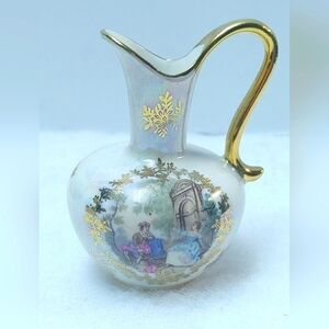 2/$30 Vintage Limoges Porcelain Small Pitcher, Collectible Home Decoration, Gift
